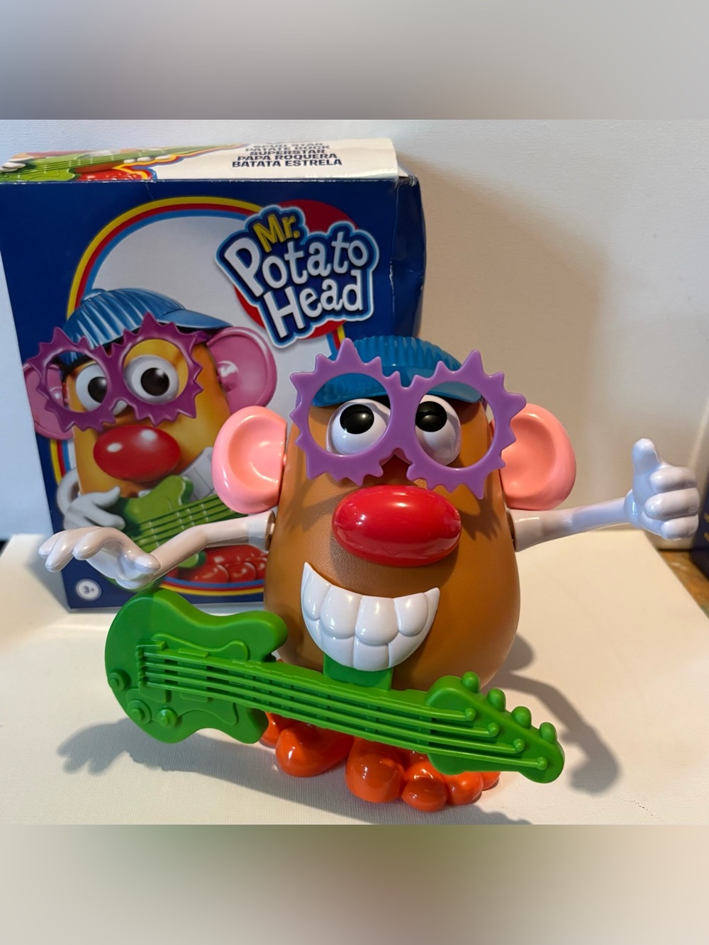 Original Hasbro Mr Potato Head ROCK STAR Complete Set Toddler Toy Playset